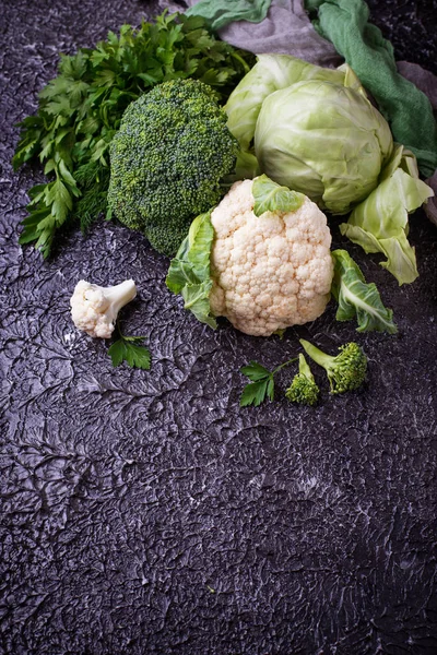 Assortment of cabbages — Stock Photo, Image