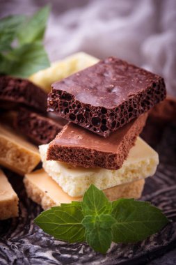 Farklı türde bir çikolata.