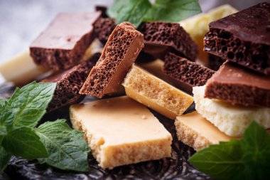 Farklı türde bir çikolata.