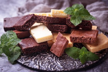 Farklı türde bir çikolata.