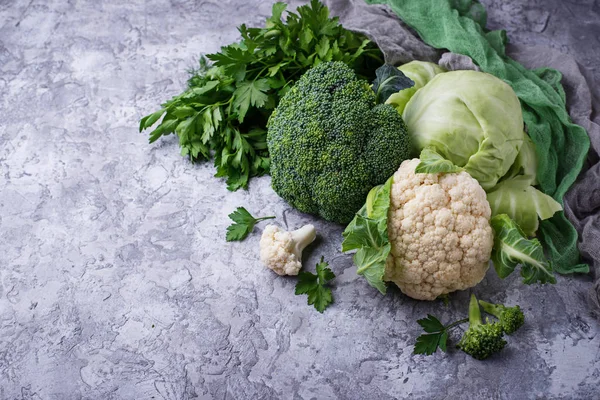 Assortment of cabbages — Stock Photo, Image