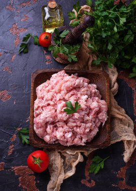 Çiğ kıyma.