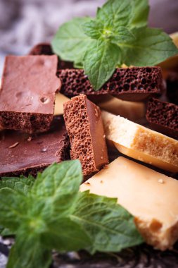 Farklı türde bir çikolata.