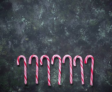 şeker kamışı ile Noel arka plan