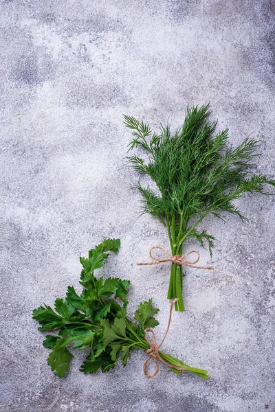 Demet taze maydanoz ve dereotu 