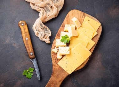 Dilimlenmiş peynir çeşitli türü