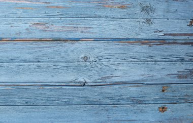 Eski rustik ahşap arka plan mavi