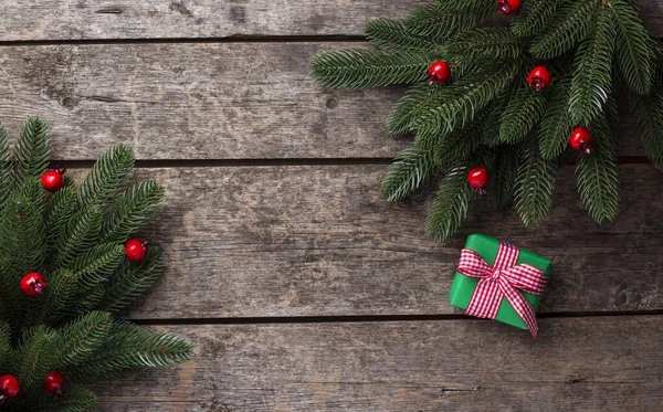 ギフト ボックス クリスマス背景 — ストック写真