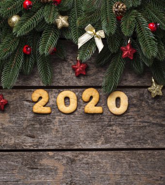 2020 'de yeni yıl kurabiyeleri