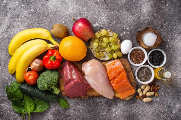 Tam 30 diyet için sağlıklı ürünler — Stok fotoğraf