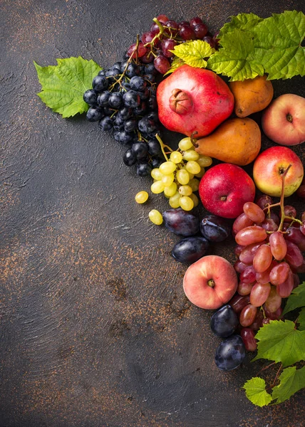 Varias frutas de otoño. Concepto de cosecha —  Fotos de Stock