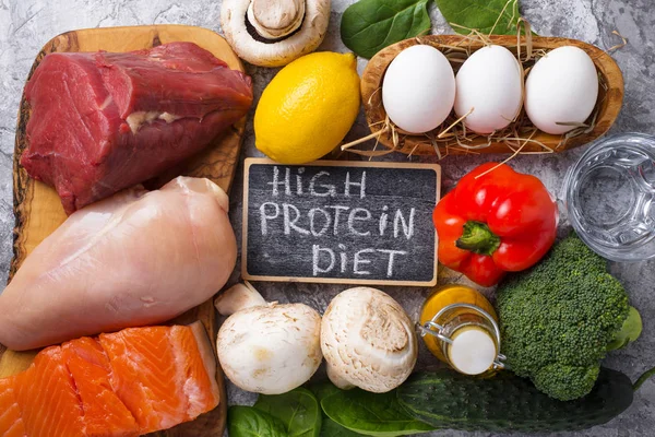 Product for high protein diet — Stock Photo, Image