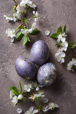 Mermer efektli Paskalya yumurtası