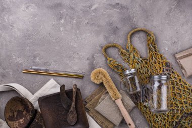 Çevre dostu sıfır atık ev aksesuarları