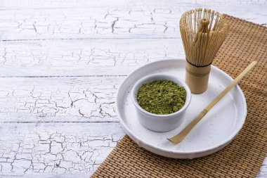 Japon kibrit yeşil çay tozu