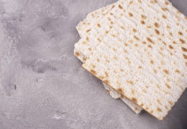 Traditional ritual Jewish bread matzah