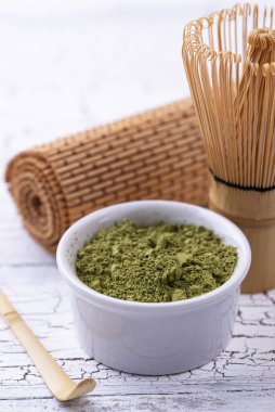Japon kibrit yeşil çay tozu