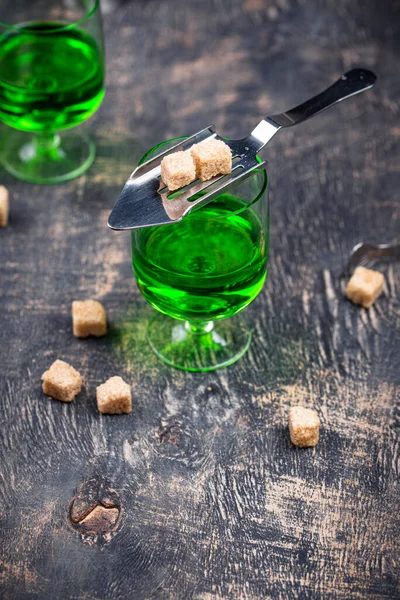 사탕수수 설탕이 들어 있는 청정제 — 스톡 사진