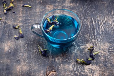 Mavi çay Kelebek bezelye veya anchan