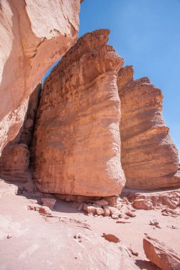 Dev Kral Süleyman Sütunları, İsrail Park Timna 'da kaya oluşumları