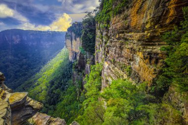 Avustralya 'nın Mavi Dağları .