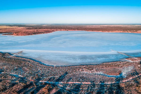 Lake Crosbie Murray Sunset Nationalpark Australien — Stockfoto