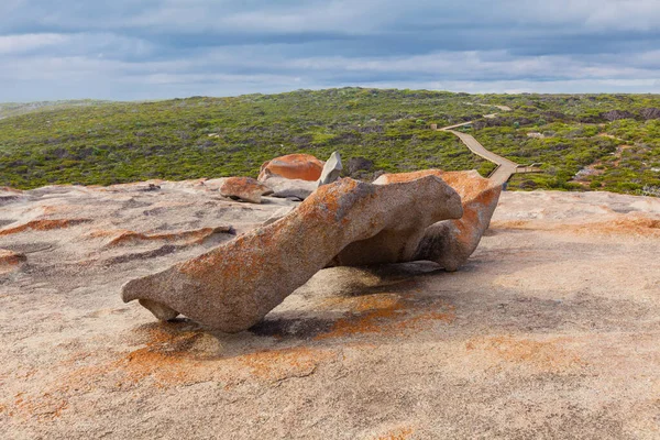 งในห โดดเด เหม อนห งกร Flinders Chase National Park เกาะ — ภาพถ่ายสต็อก