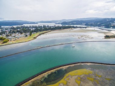 Narooma, NSW, Avustralya 'nın hava manzarası