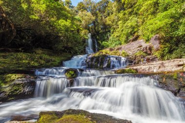 Mclean Falls, Catlins, Güney Adası, Yeni Zelanda
