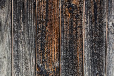 Eski ahşap ahşap çit arka plan dokusu