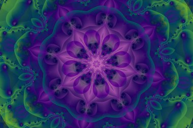 Soyut arkaplan simetrik deseni.