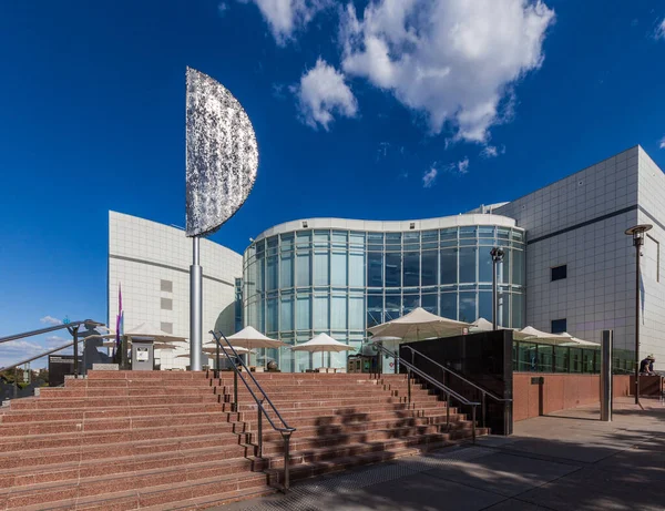 Canberra Australië Maart 2018 Toegang Tot Het Questacon Canberra Kindermuseum — Stockfoto