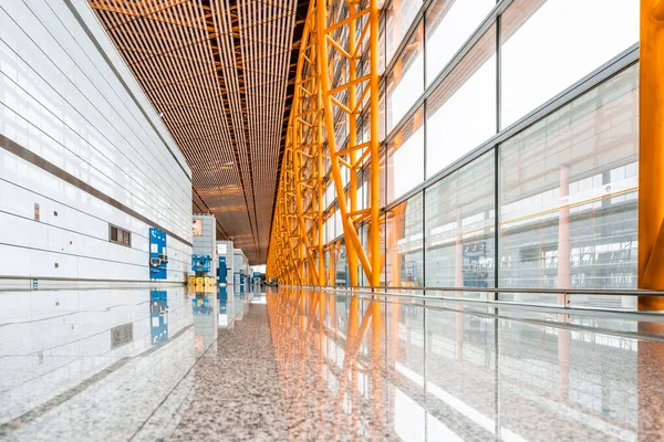 Beijing China Juni 2019 Beijing International Airport Terminal — Stockfoto