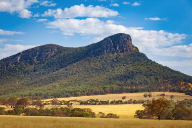 Yakından bakınca Mount Anrupt, Grampians, Victoria, Avustralya