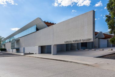 Canberra, Avustralya - 12 Mart 2018: Ulusal Portre Galerisi