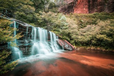 Wentworth Şelalesi, Avustralya Mavi Dağları..