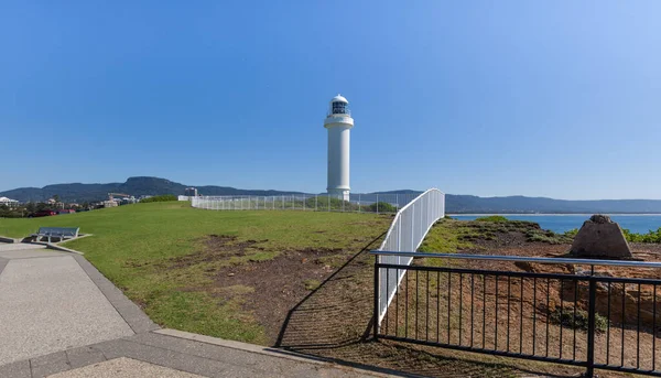 Kiama Lighthouse Pada Hari Musim Panas Cerah Sydney Australia — Stok Foto