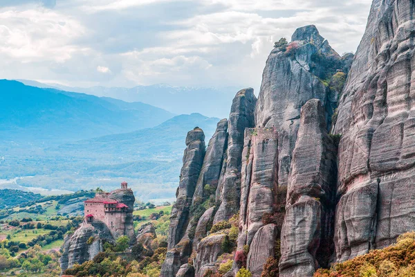 Mosteiro Meteora Grécia — Fotografia de Stock