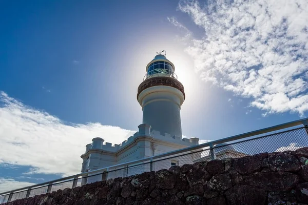Byron Bay Lighthouse Pada Hari Yang Cerah New South Wales — Stok Foto