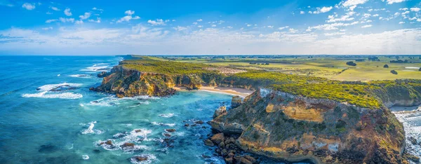 Eroderende Oceaankust Bij Childers Cove Great Ocean Road Victoria Australië — Stockfoto