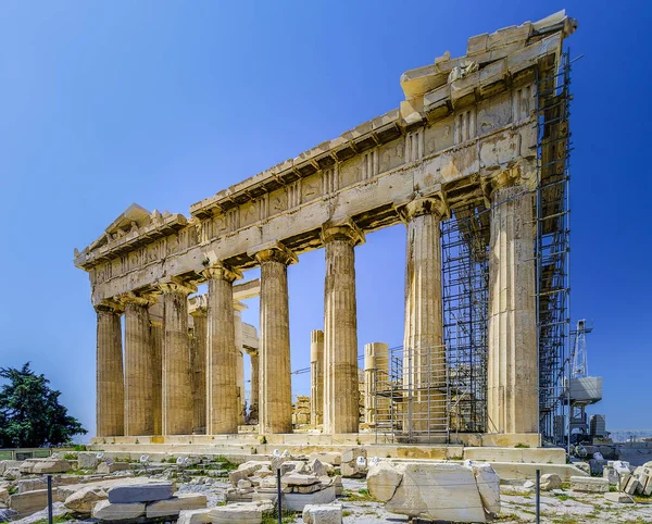 Parthenon under restoration, Acropolis, Greece