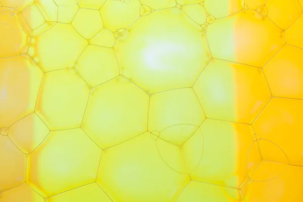 Αφηρημένο Φόντο Εξαγωνικά Γεωμετρικά Σχήματα Σαπούνι Suds Ακραία Closeup — Φωτογραφία Αρχείου