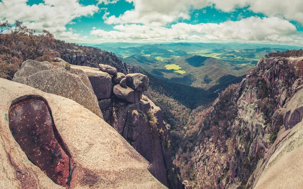 Countryside Alps View Mount Buffalo National Park Gorge Lookout — Stock Photo, Image