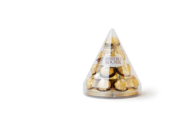 Melbourne Austrália Por Volta Fevereiro 2020 Caixa Chocolate Ferrero Rocher — Fotografia de Stock