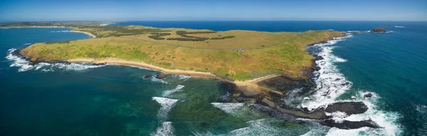 Pemandangan Panorama Udara Pesisir Phillip Island Dekat Nobbies Centre Dan — Stok Foto