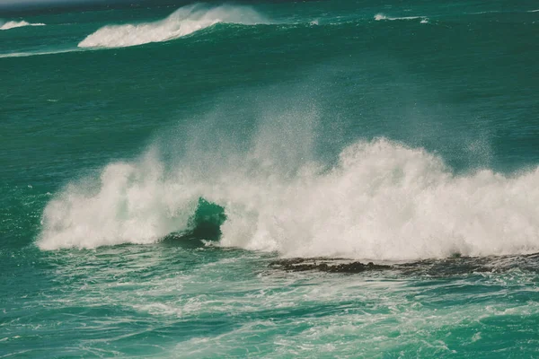 波浪の波浪の閉鎖 — ストック写真
