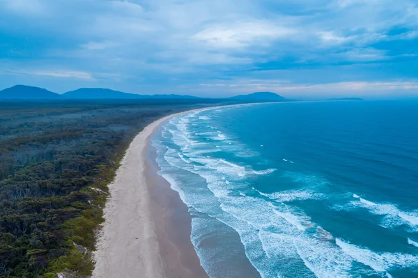 Aerial Landscape Crowdy Bay Coastline Crowdy Head New South Wales — Stock Photo, Image