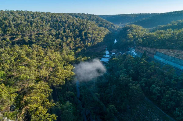 Zalesione Wzgórza Pobliżu Zapory Nepean Bargo Nowa Południowa Walia Australia — Zdjęcie stockowe