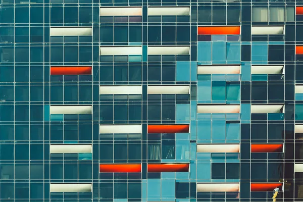 Viele Fenster Hochhaus Der Innenstadt Von Melbourne Australien — Stockfoto