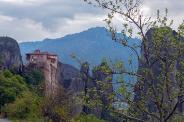 Manastırda meteora, Yunanistan.